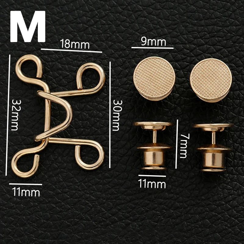 Tighten Waist Buckle Pins Clip