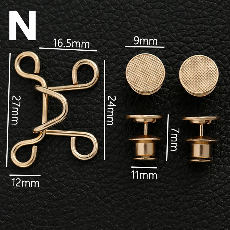 Tighten Waist Buckle Pins Clip
