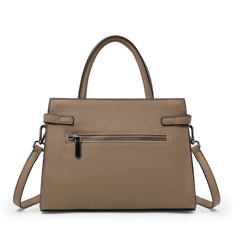 Genuine leather bag. Original first layer cowhide.