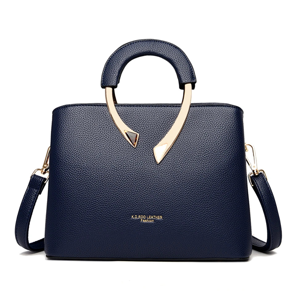 High Quality Leather Casual Tote Bag
