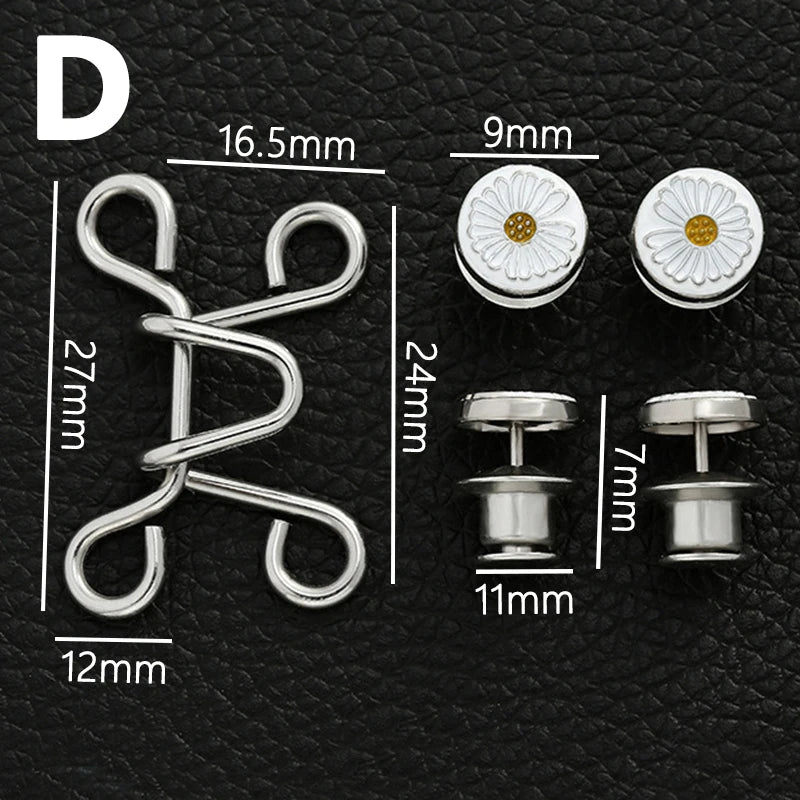 Tighten Waist Buckle Pins Clip