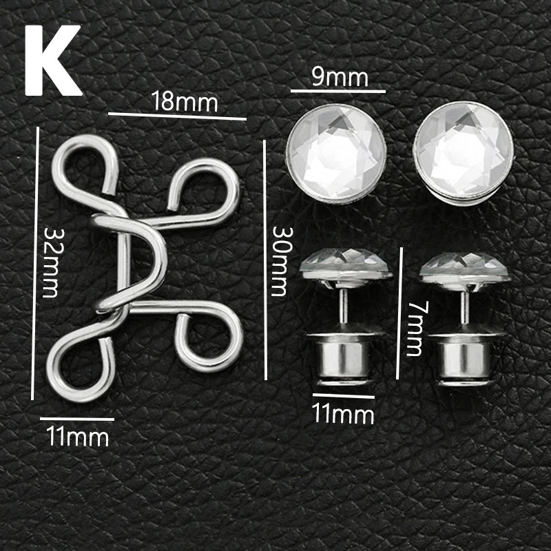 Tighten Waist Buckle Pins Clip