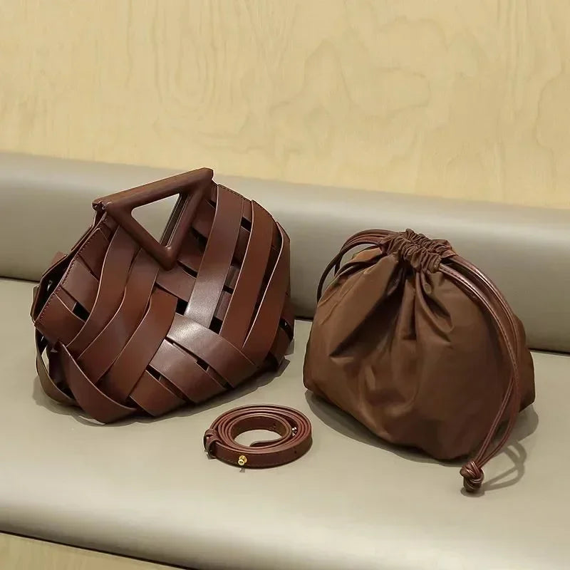 Woven Bucket Bags