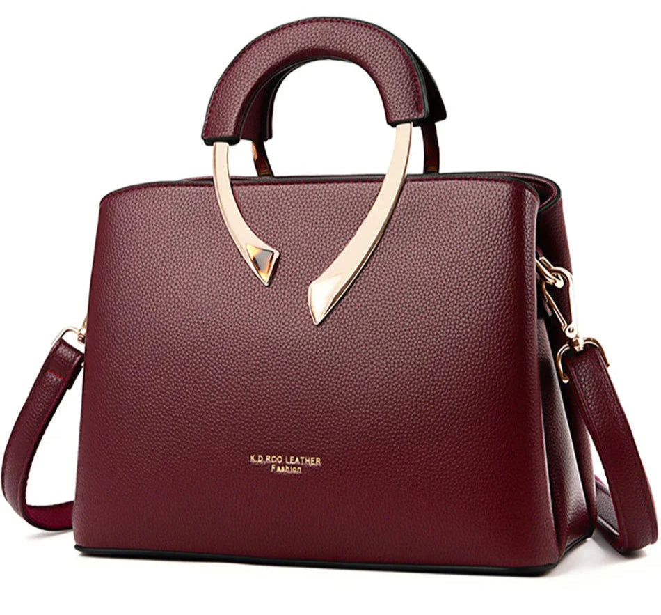 High Quality Leather Casual Tote Bag