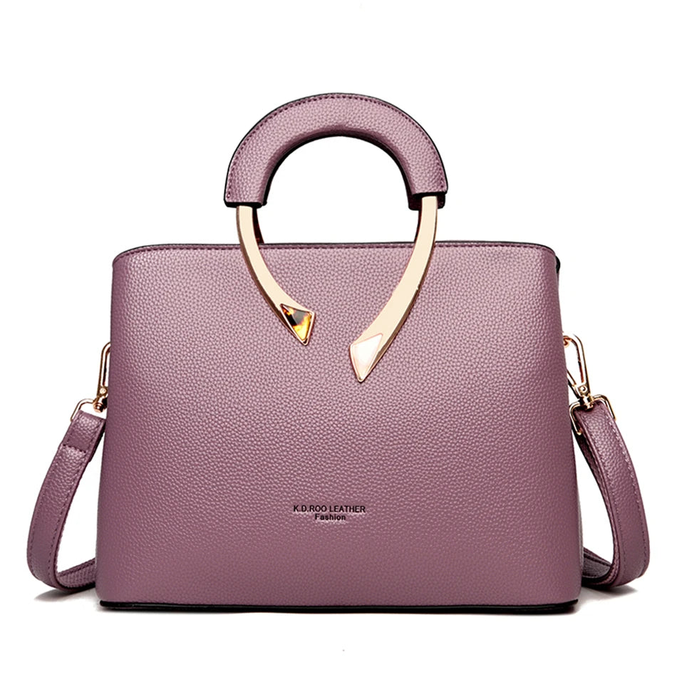 High Quality Leather Casual Tote Bag