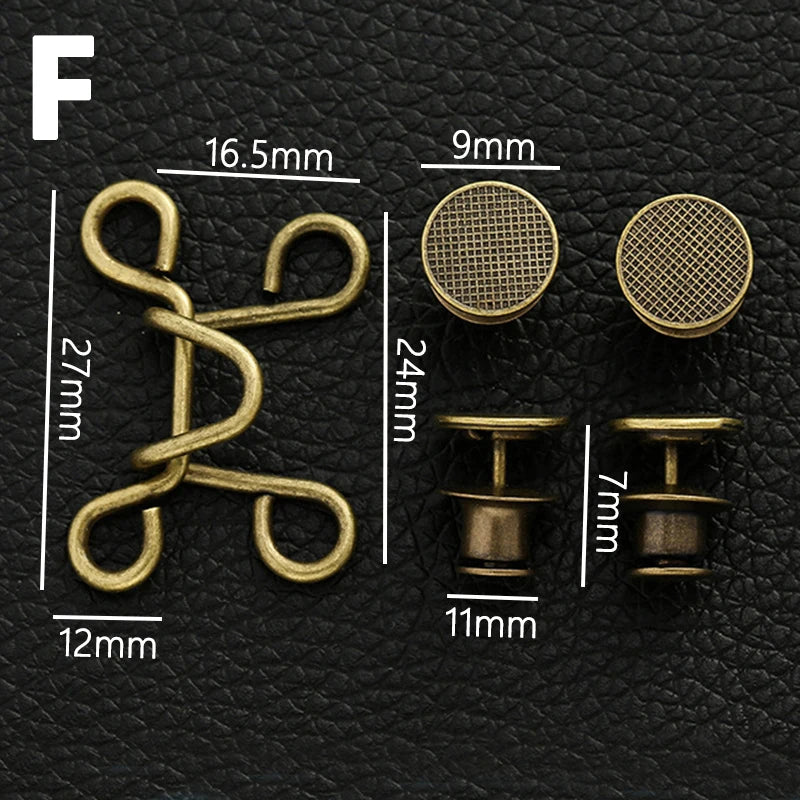 Tighten Waist Buckle Pins Clip