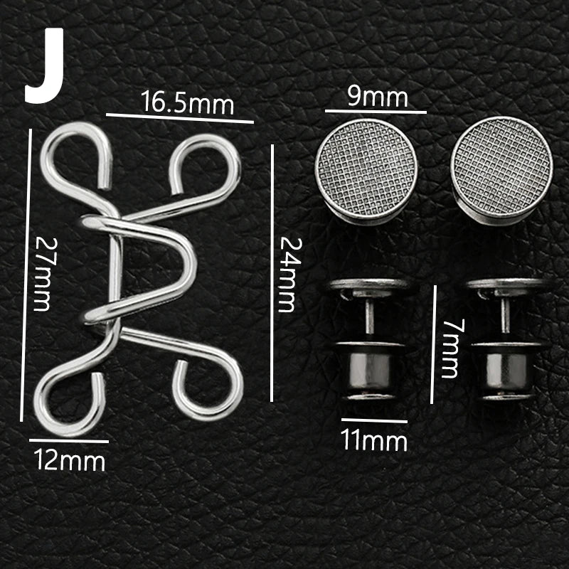 Tighten Waist Buckle Pins Clip