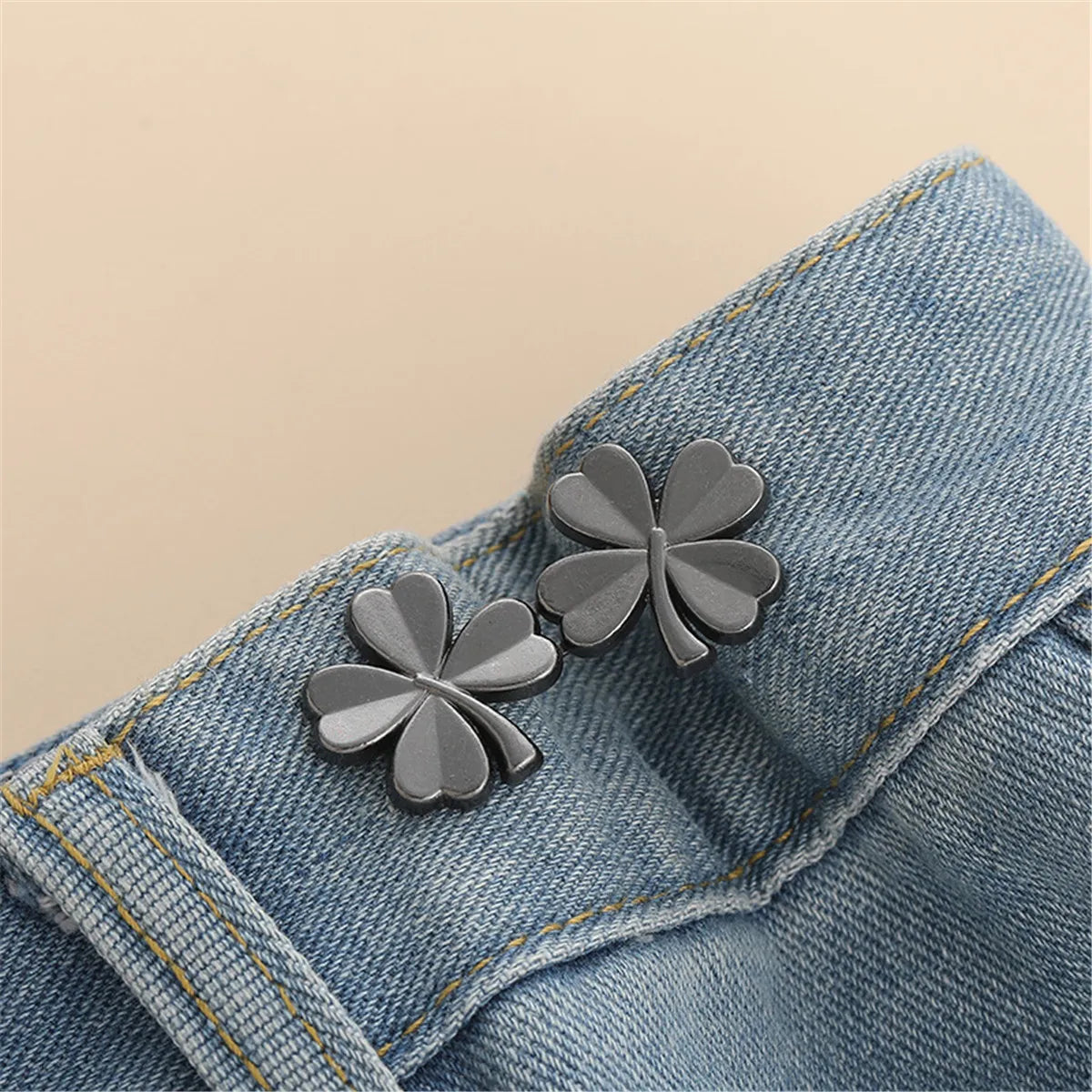 Waist Buckle - Bowknot Button Adjuster for Pants and Skirts