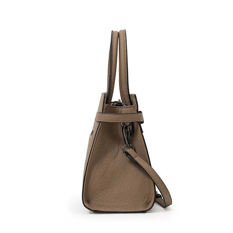 Genuine leather bag. Original first layer cowhide.