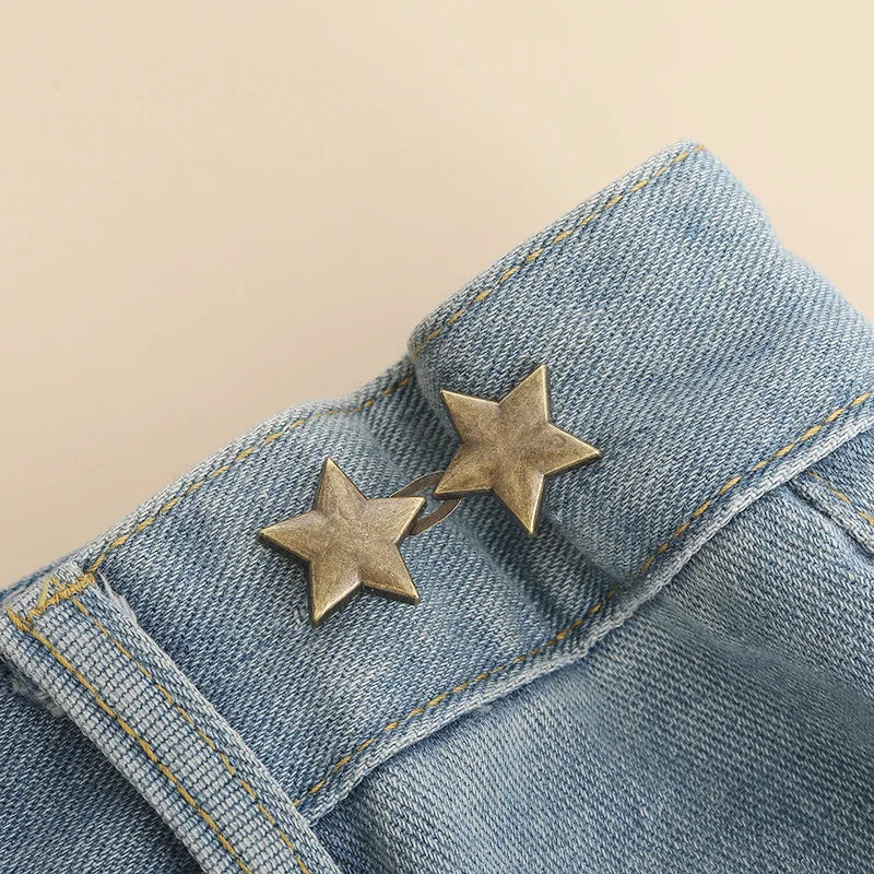 Waist Buckle - Bowknot Button Adjuster for Pants and Skirts