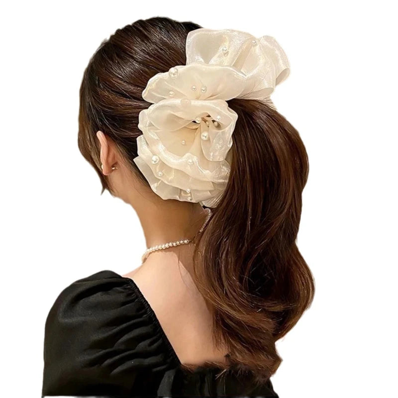 Pearl Grab Hair Clips