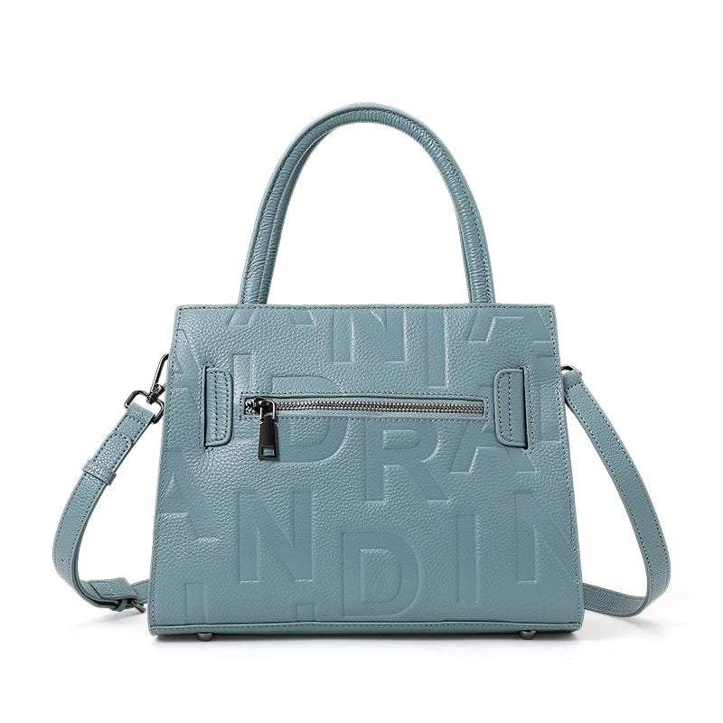 Genuine Cowhide Letter Bag