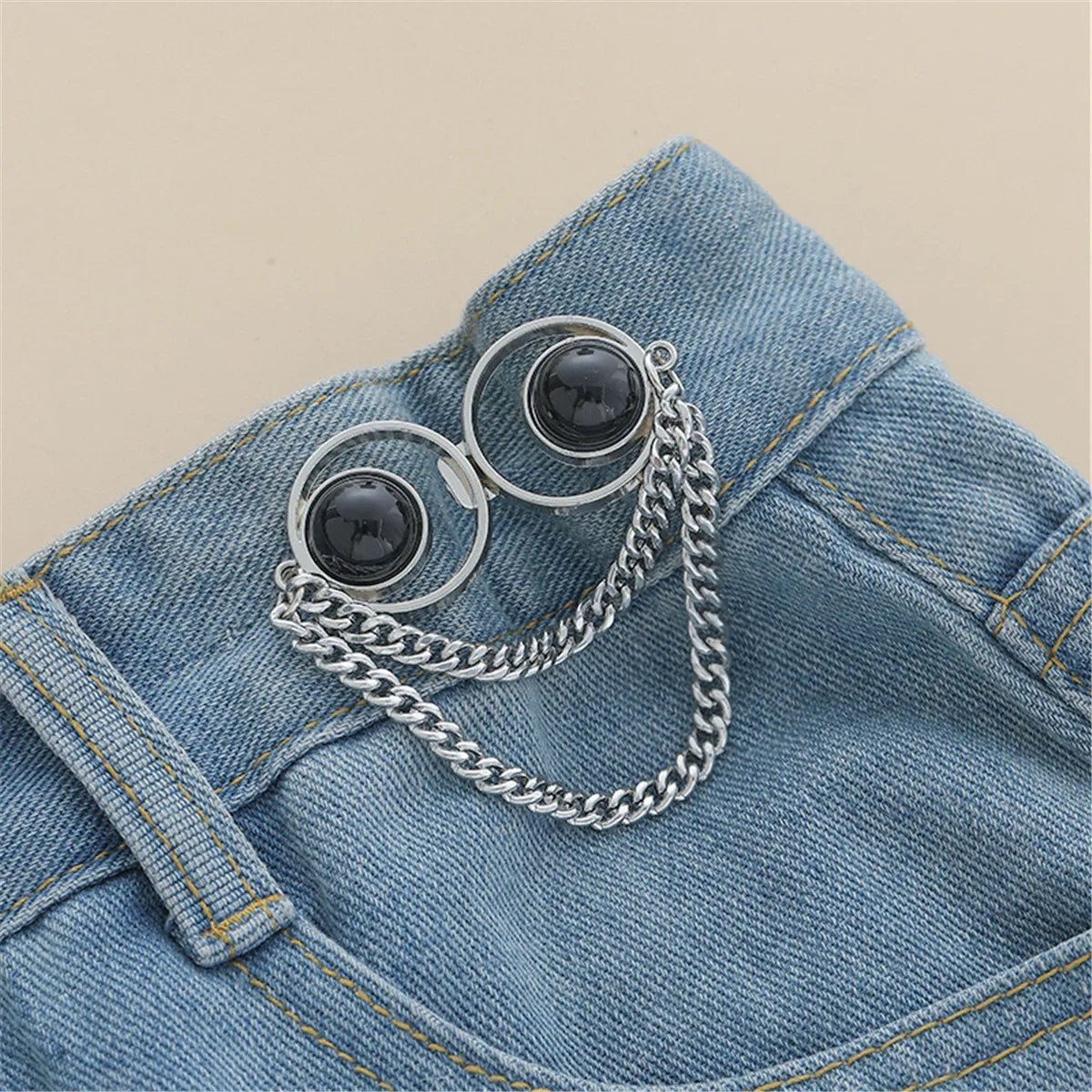 Waist Buckle - Bowknot Button Adjuster for Pants and Skirts