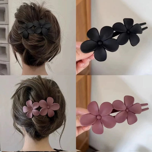 Matte Hair Claw Clips