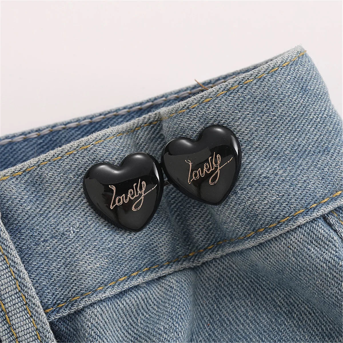 Waist Buckle - Bowknot Button Adjuster for Pants and Skirts