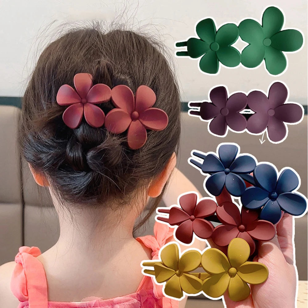 Matte Hair Claw Clips