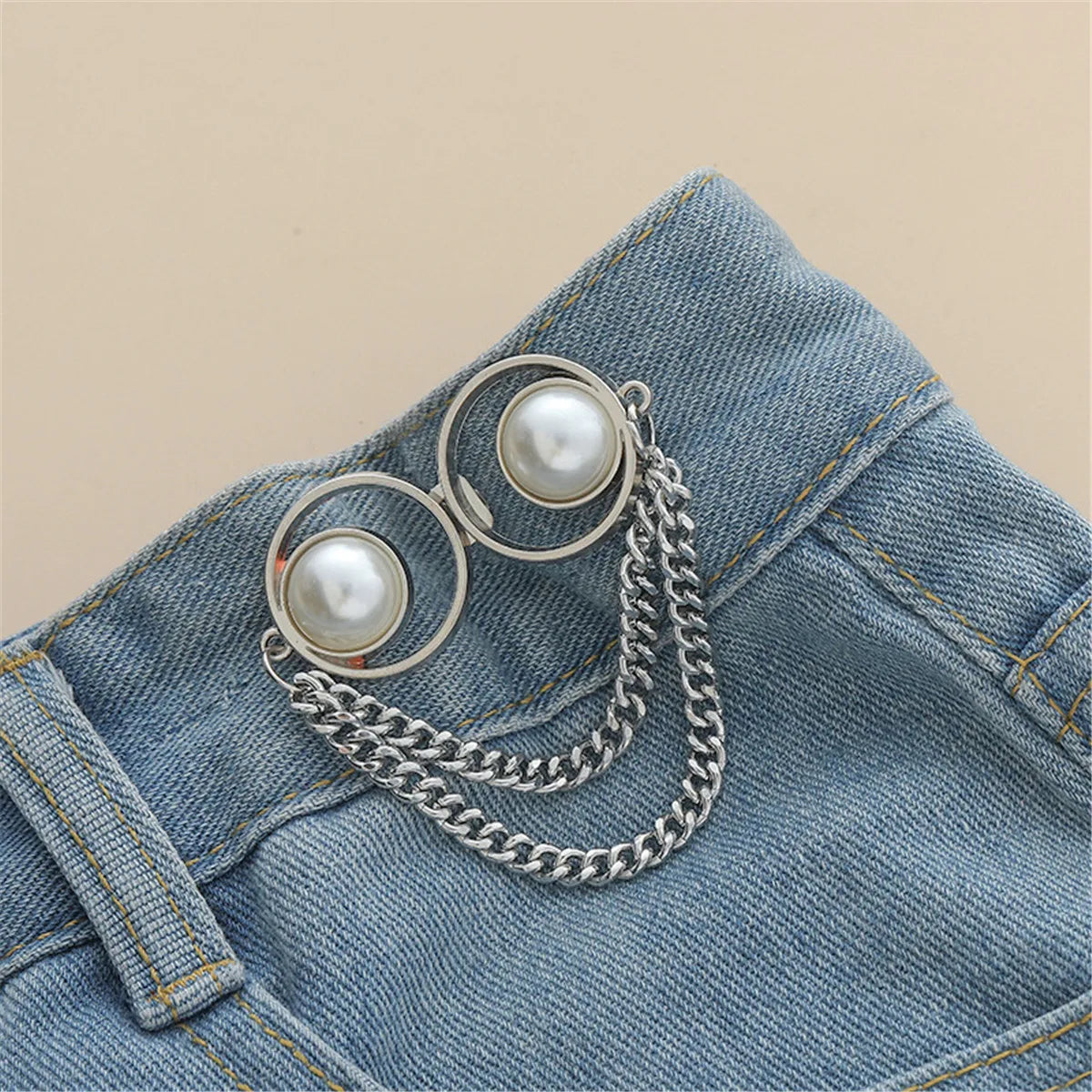 Waist Buckle - Bowknot Button Adjuster for Pants and Skirts