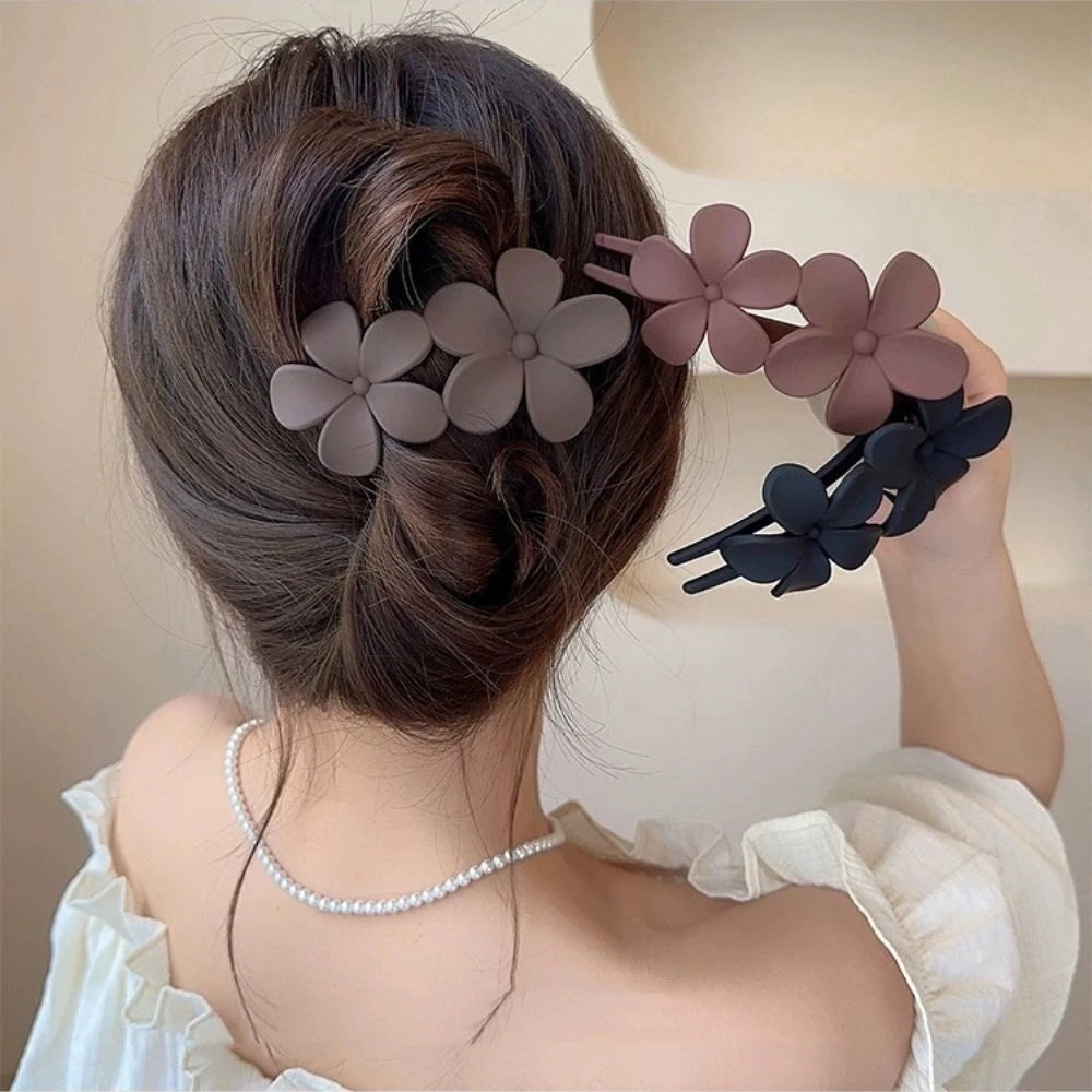 Matte Hair Claw Clips