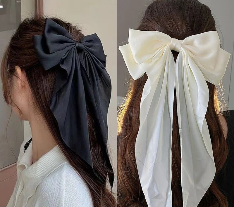 Chiffon Bow Hair Clip