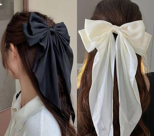 Chiffon Bow Hair Clip
