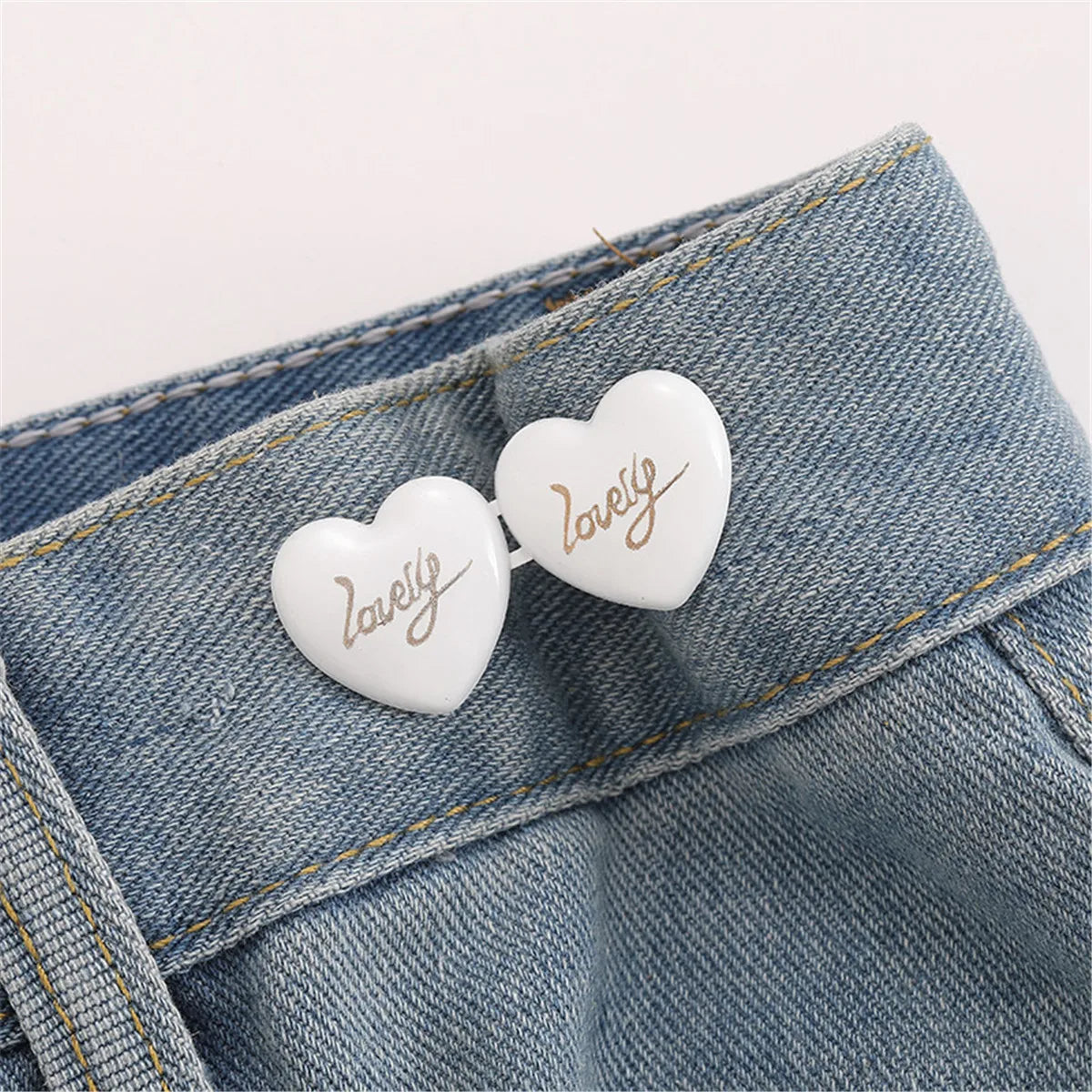 Waist Buckle - Bowknot Button Adjuster for Pants and Skirts
