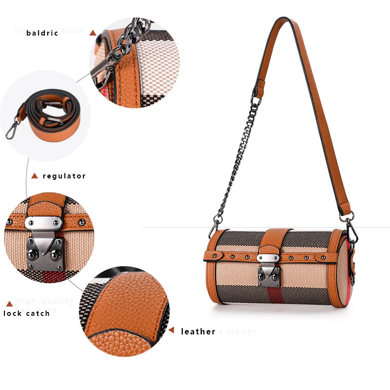Retro Fashionable Totes Shoulder Bag