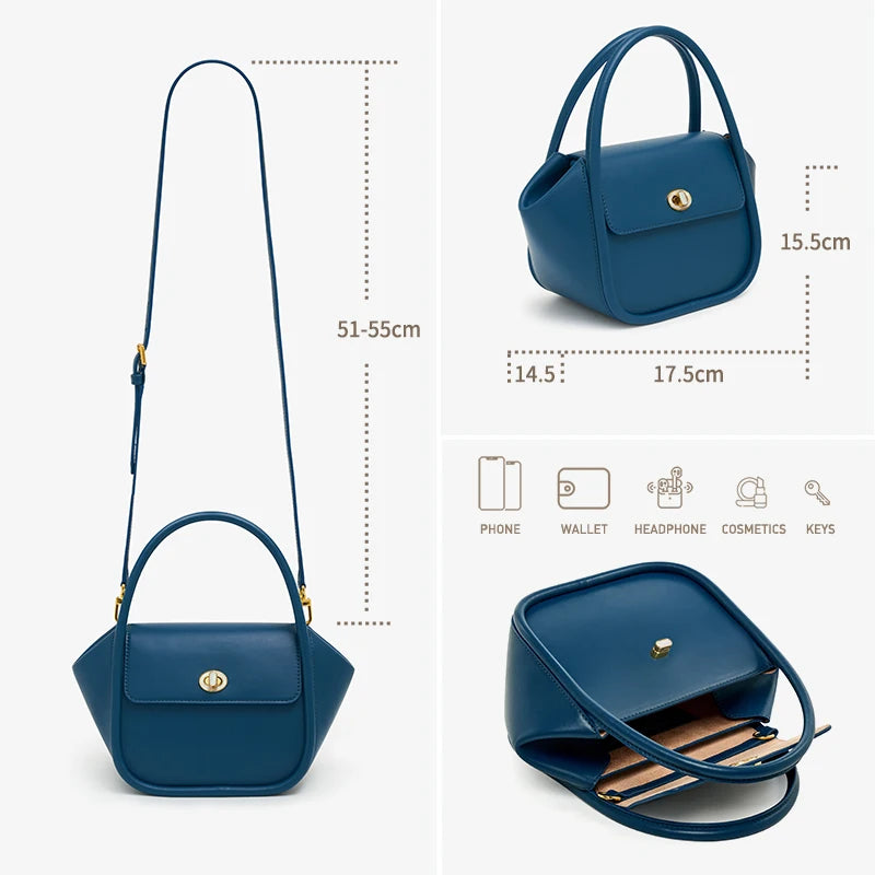 BAFELLI WINTER WOOL - BENTO LEATHER BAG