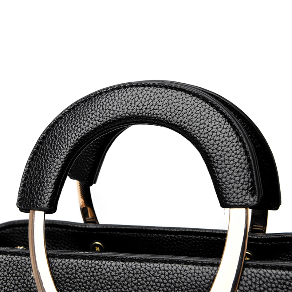 High Quality Leather Casual Tote Bag