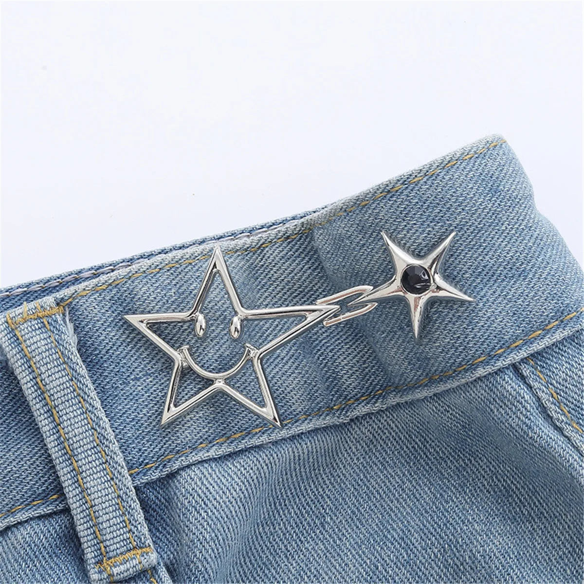 Waist Buckle - Bowknot Button Adjuster for Pants and Skirts