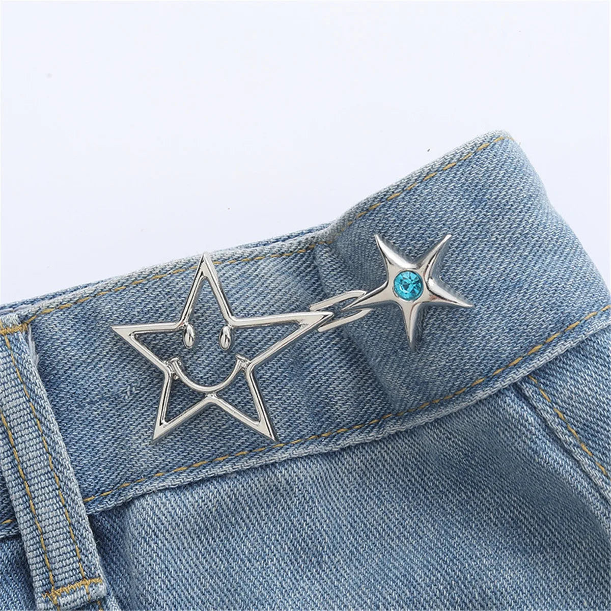 Waist Buckle - Bowknot Button Adjuster for Pants and Skirts