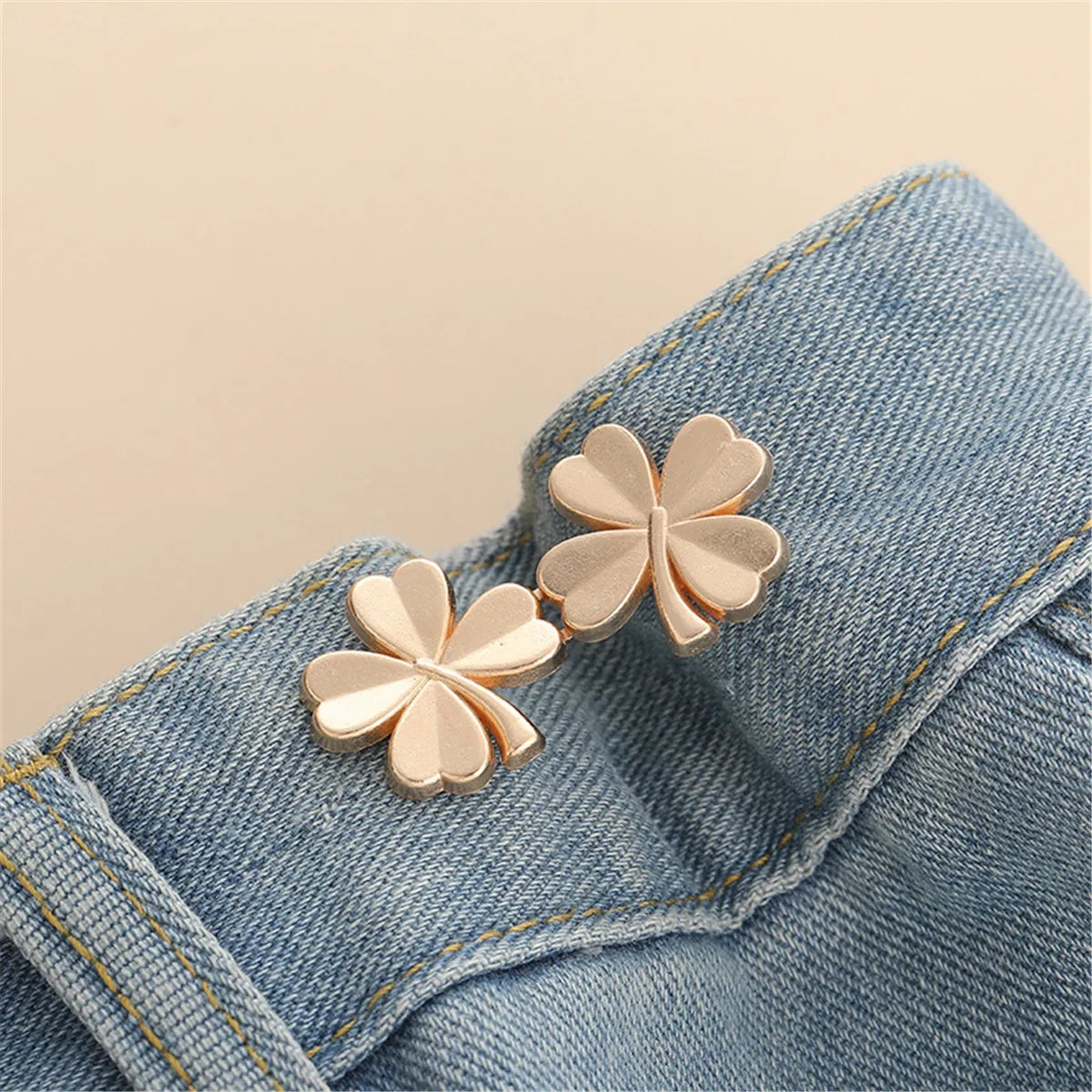 Waist Buckle - Bowknot Button Adjuster for Pants and Skirts