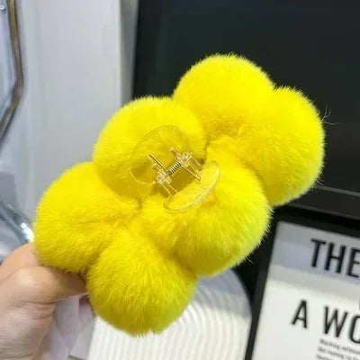 Furry Hair Clips