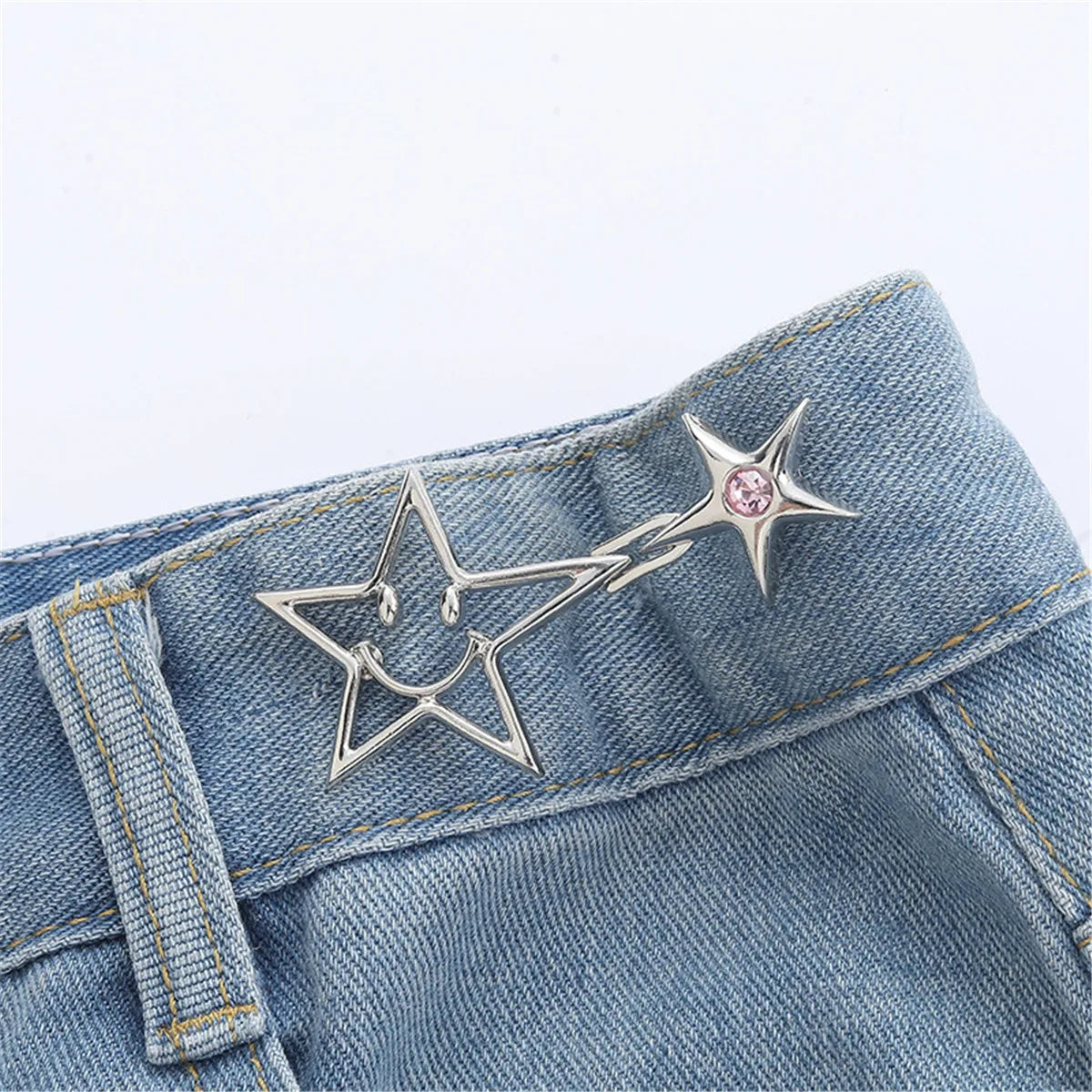 Waist Buckle - Bowknot Button Adjuster for Pants and Skirts