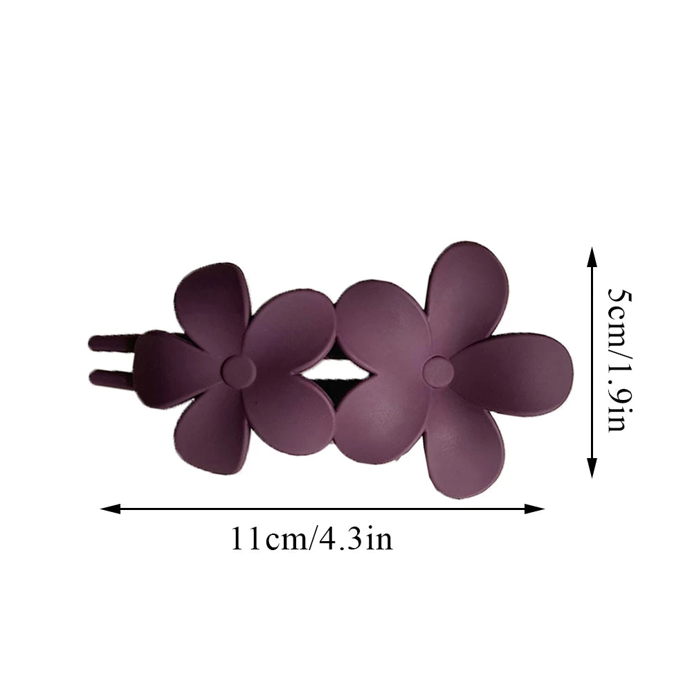 Matte Hair Claw Clips