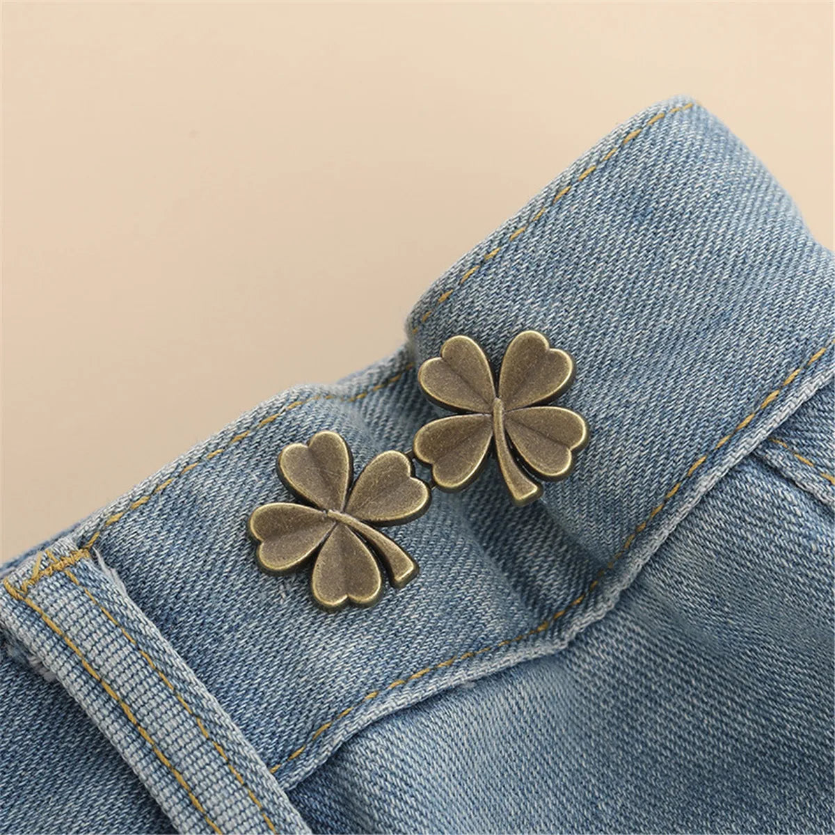Waist Buckle - Bowknot Button Adjuster for Pants and Skirts